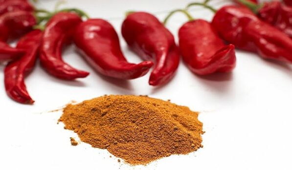 Pieprz cayenne do wchłaniania leków na powiększenie penisa